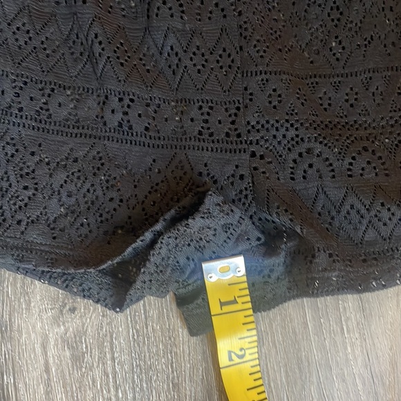 Victoria’s Secret Black lace swimsuit romper coverup, small - Picture 8 of 12